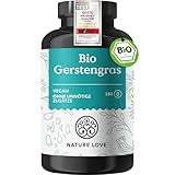 NATURE LOVE® Bio Gerstengras - 1500 mg je...