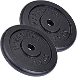 ScSPORTS® Hantelscheiben - Set 15/20/30/40/60kg,...