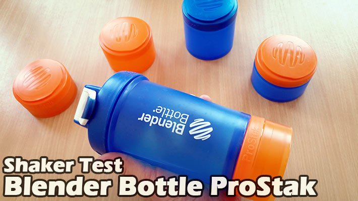Blender Bottle ProStak Test
