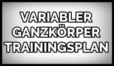 ganzk&ouml;rper trainingsplan