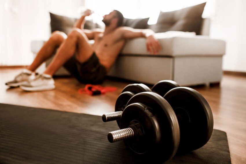 Muskelaufbau Fitnessgeräte für Zuhause